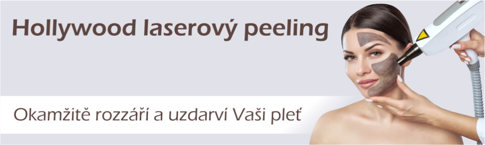 Hollywood laserový peeling - ozdravné ošetření se širokým záběrem indikací od hloubkové čištění až po akné.